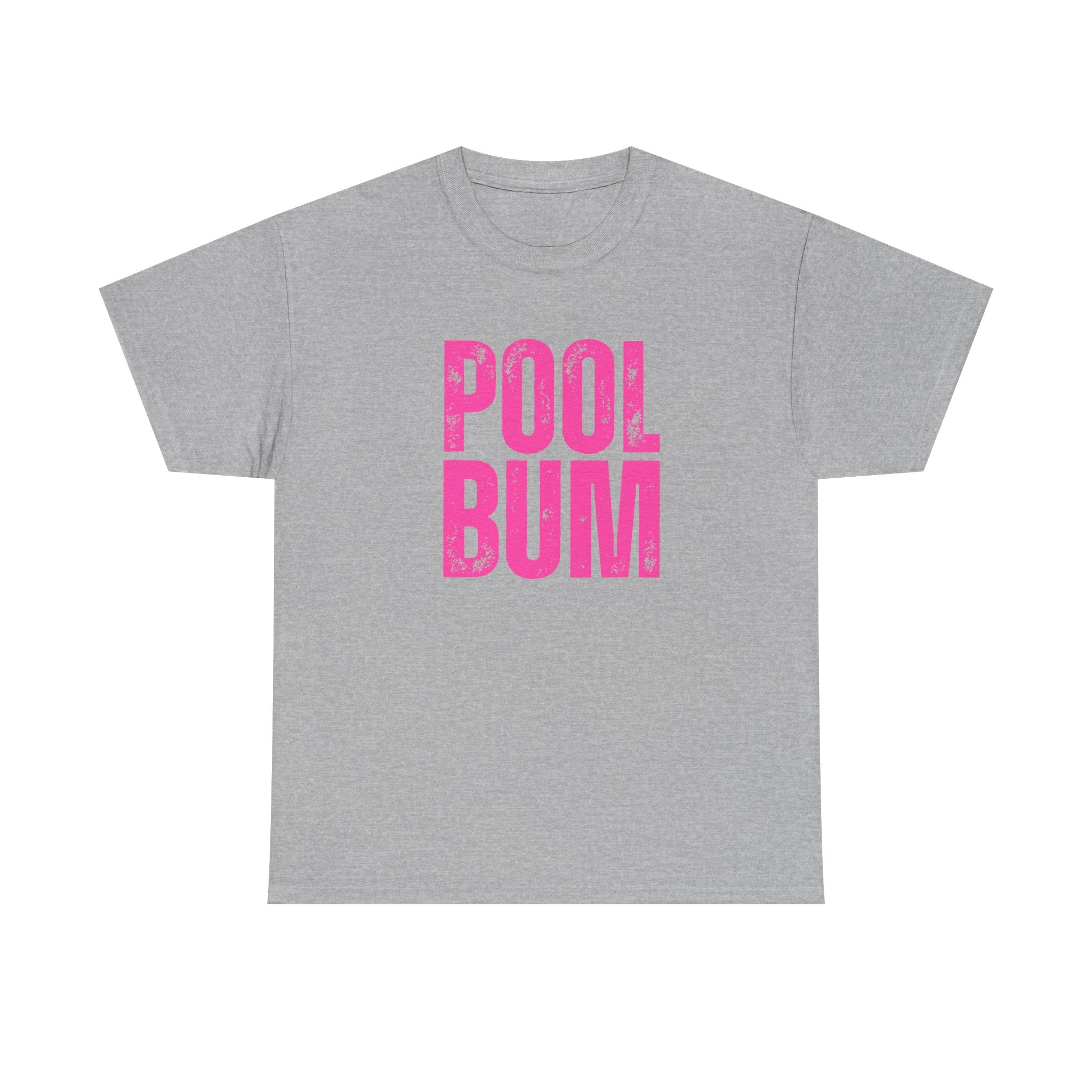 Pool Bum Retro Summer Chill Graphic Print Tee