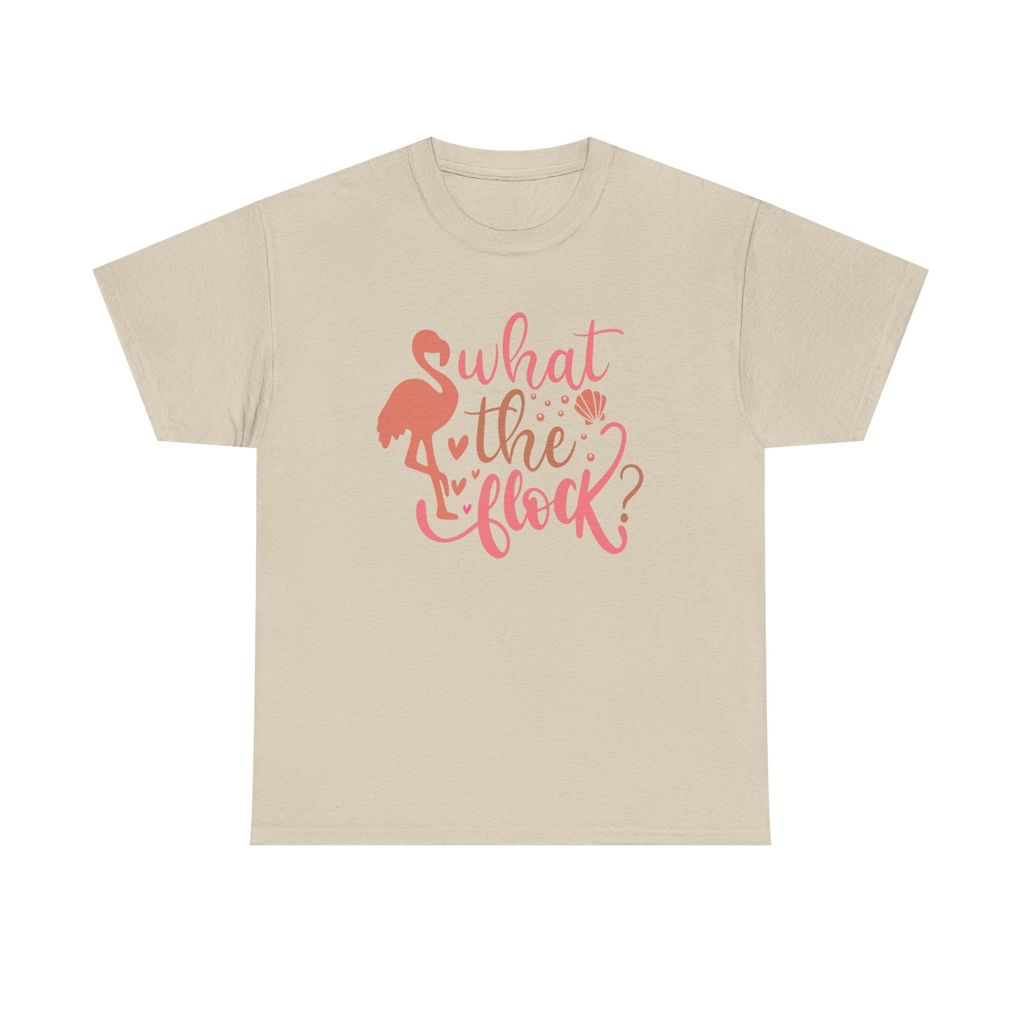 What The Flock Flamingo Graphic Tee