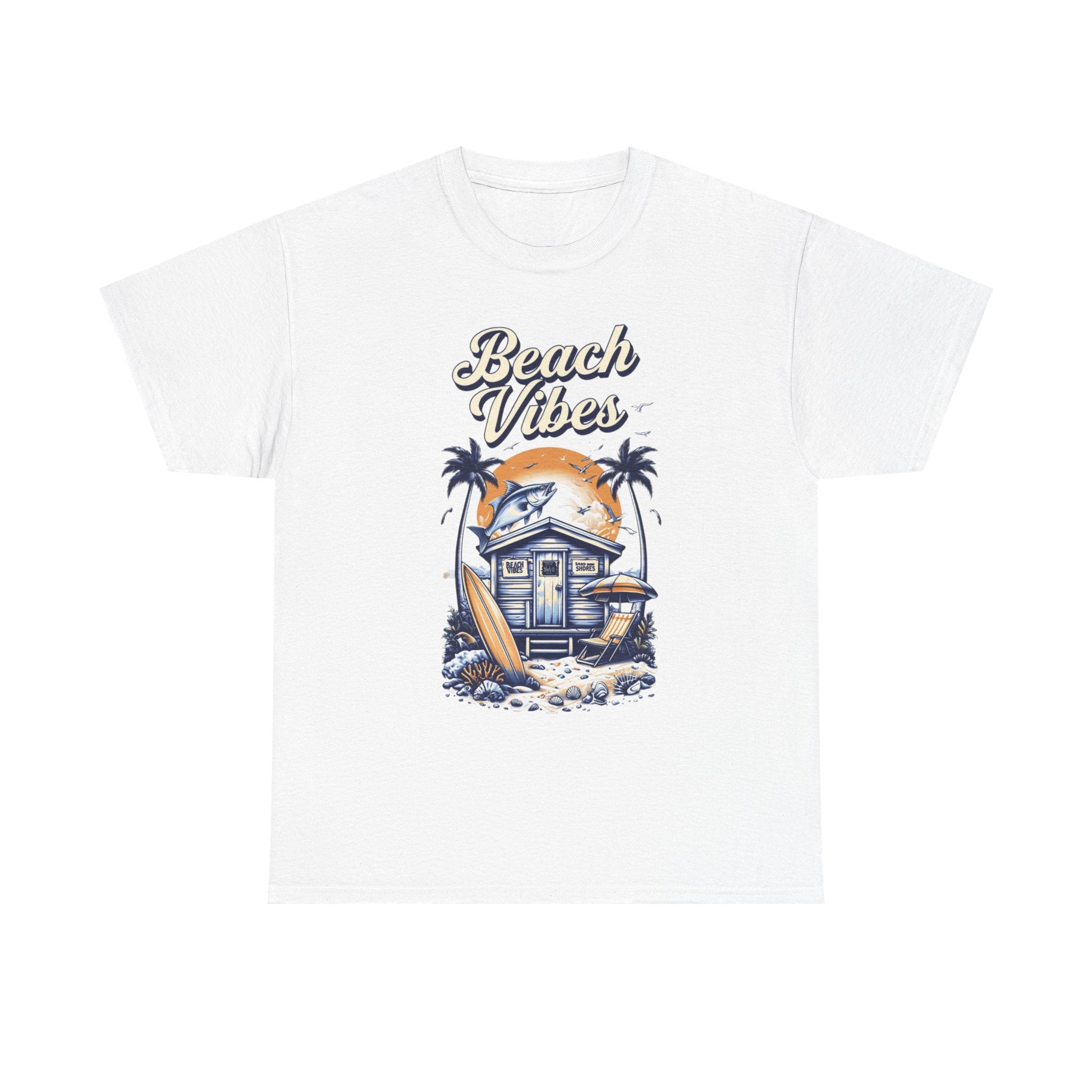 Beach Vibes Vintage Shirt | Retro Beach House Graphic Tee