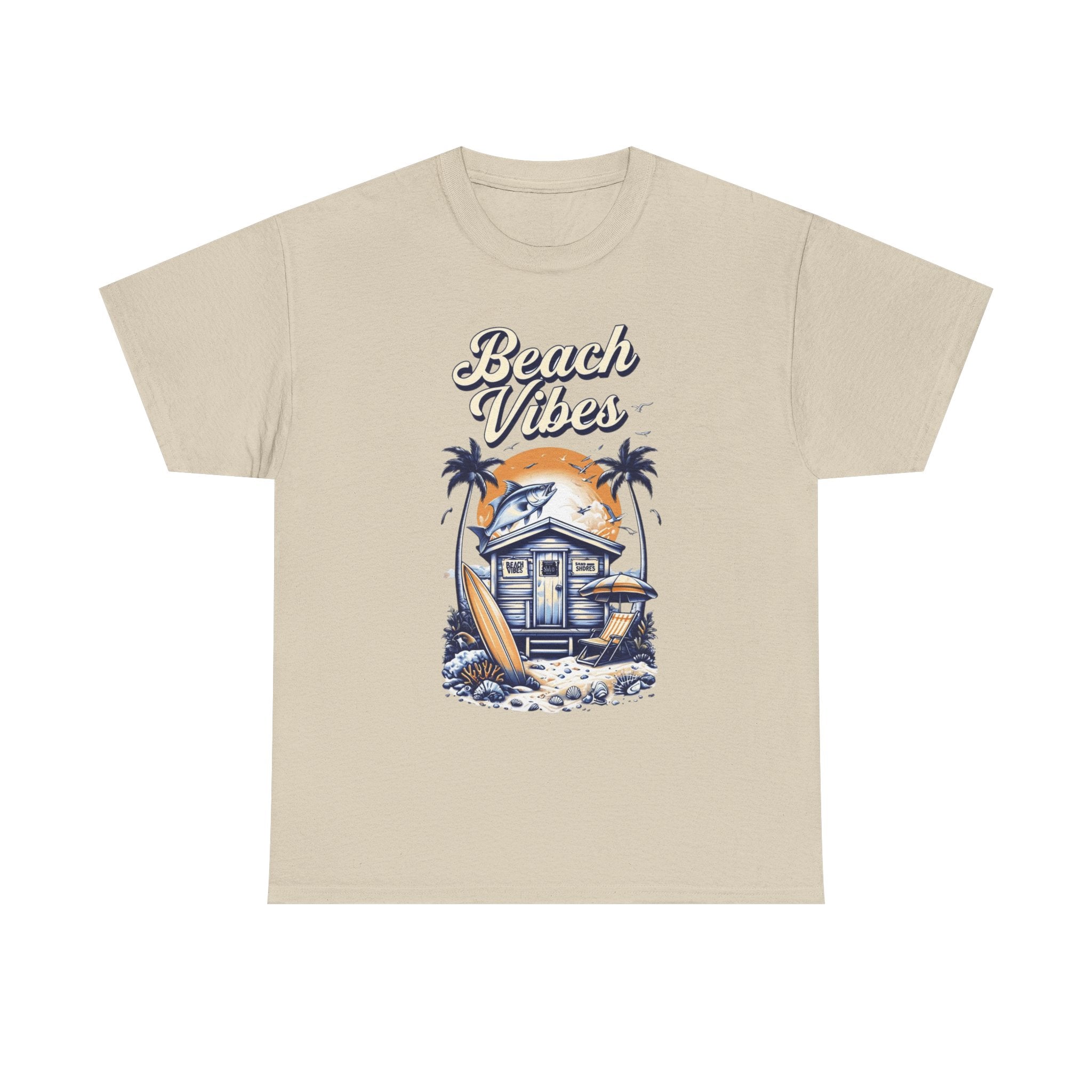 Beach Vibes Vintage Shirt | Retro Beach House Graphic Tee
