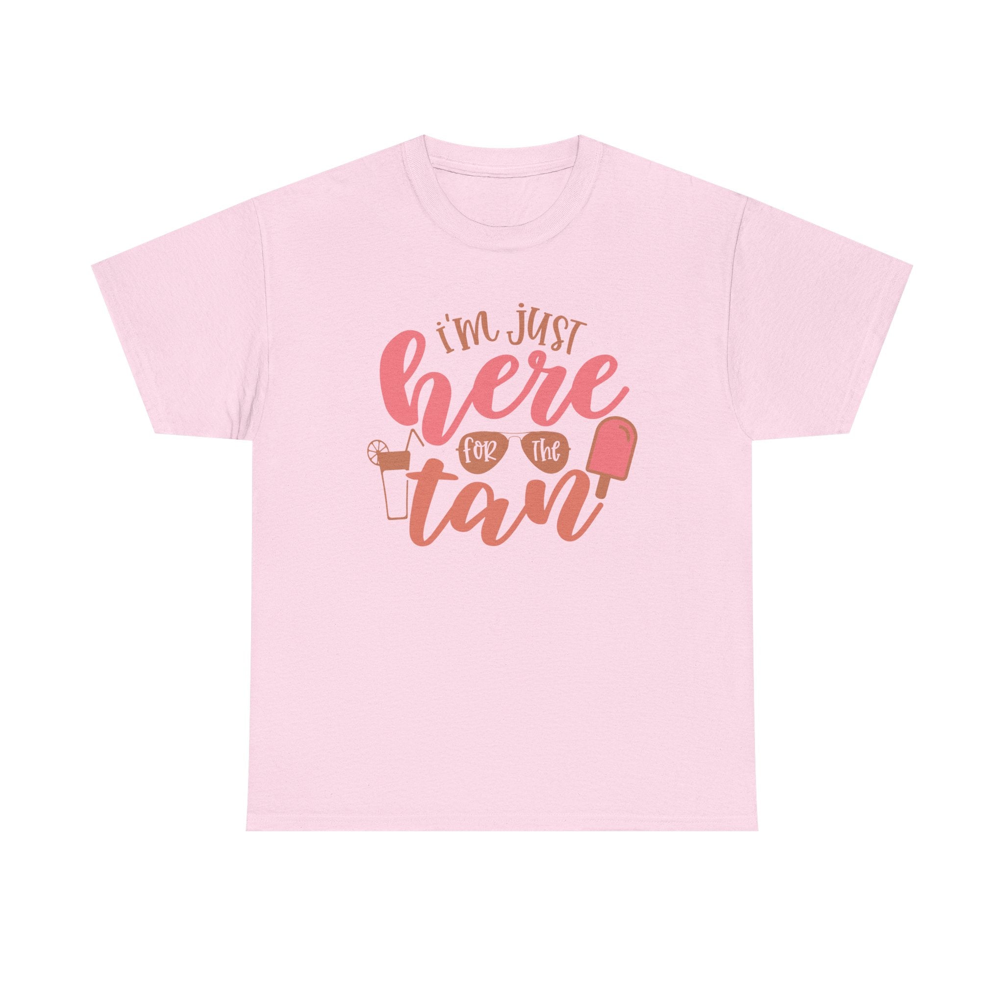 I’m Just Here for the Tan Graphic Tee