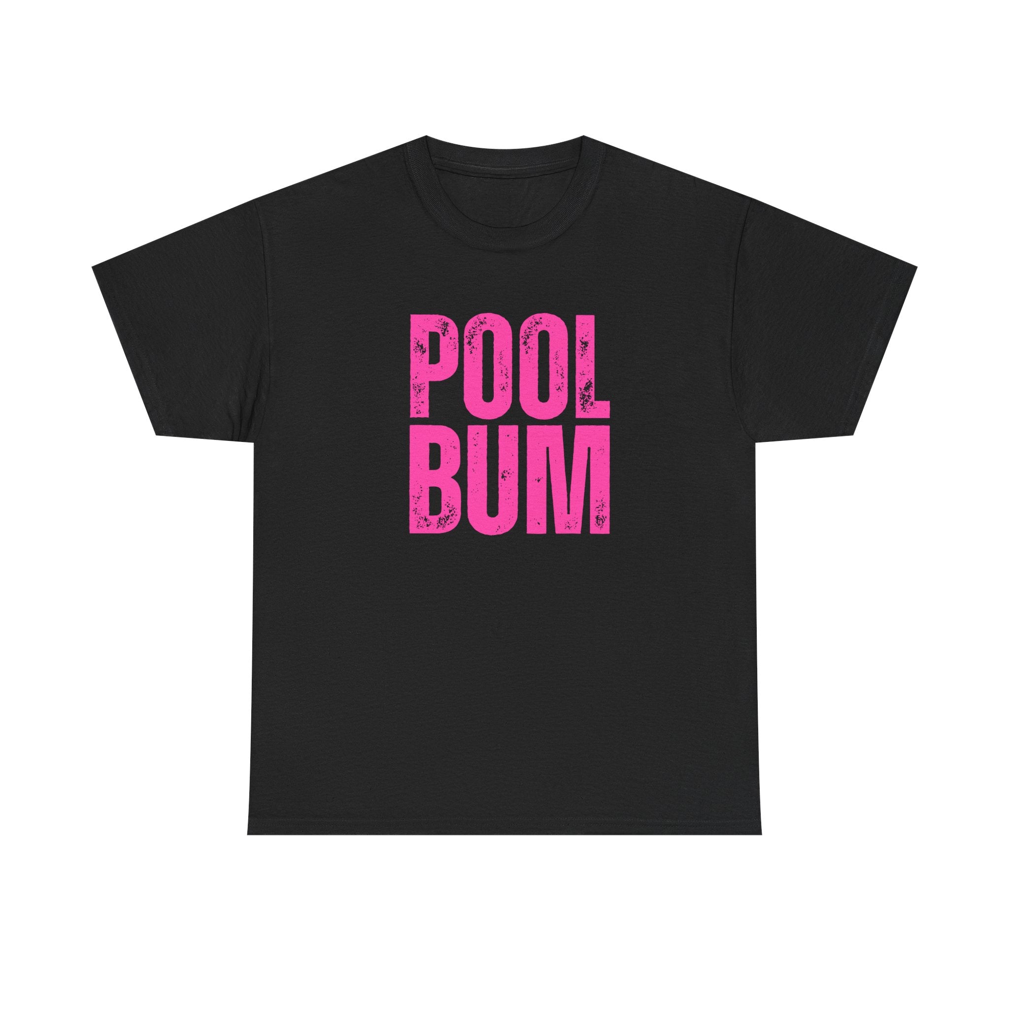 Pool Bum Retro Summer Chill Graphic Print Tee