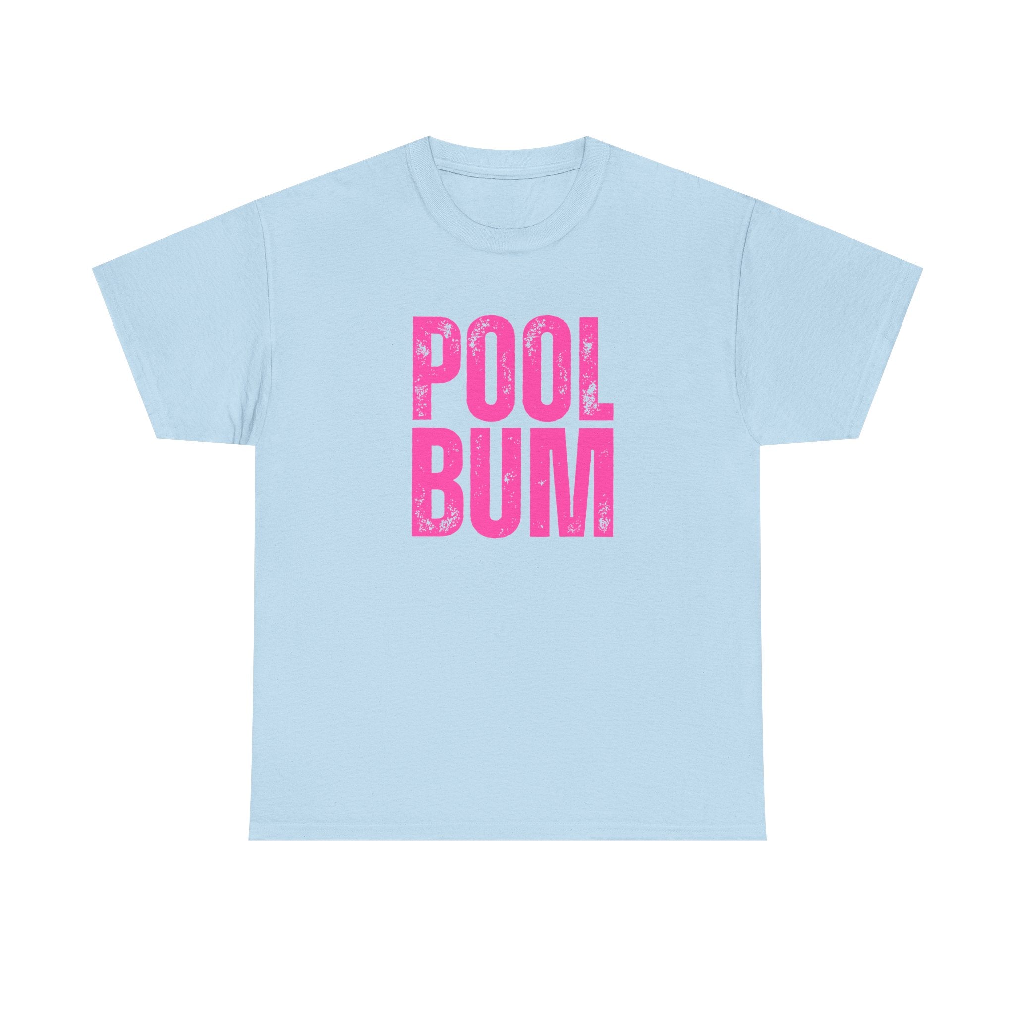 Pool Bum Retro Summer Chill Graphic Print Tee