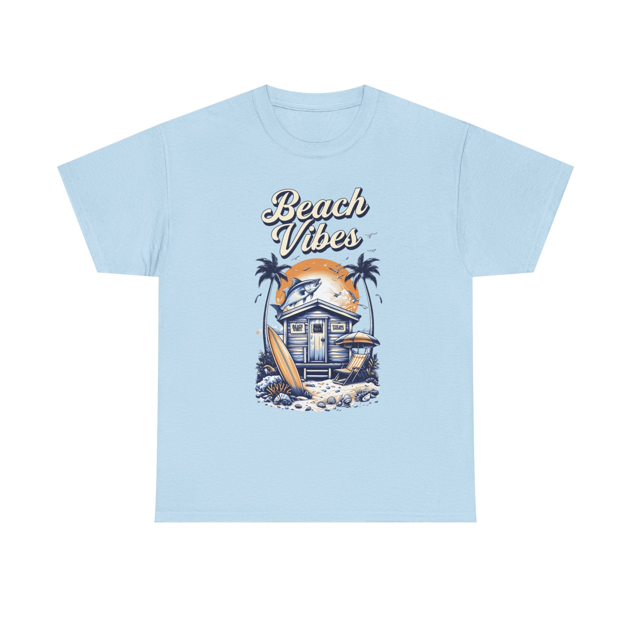 Beach Vibes Vintage Shirt | Retro Beach House Graphic Tee
