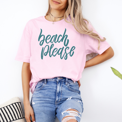 Beach Please Summer Graphic Tee