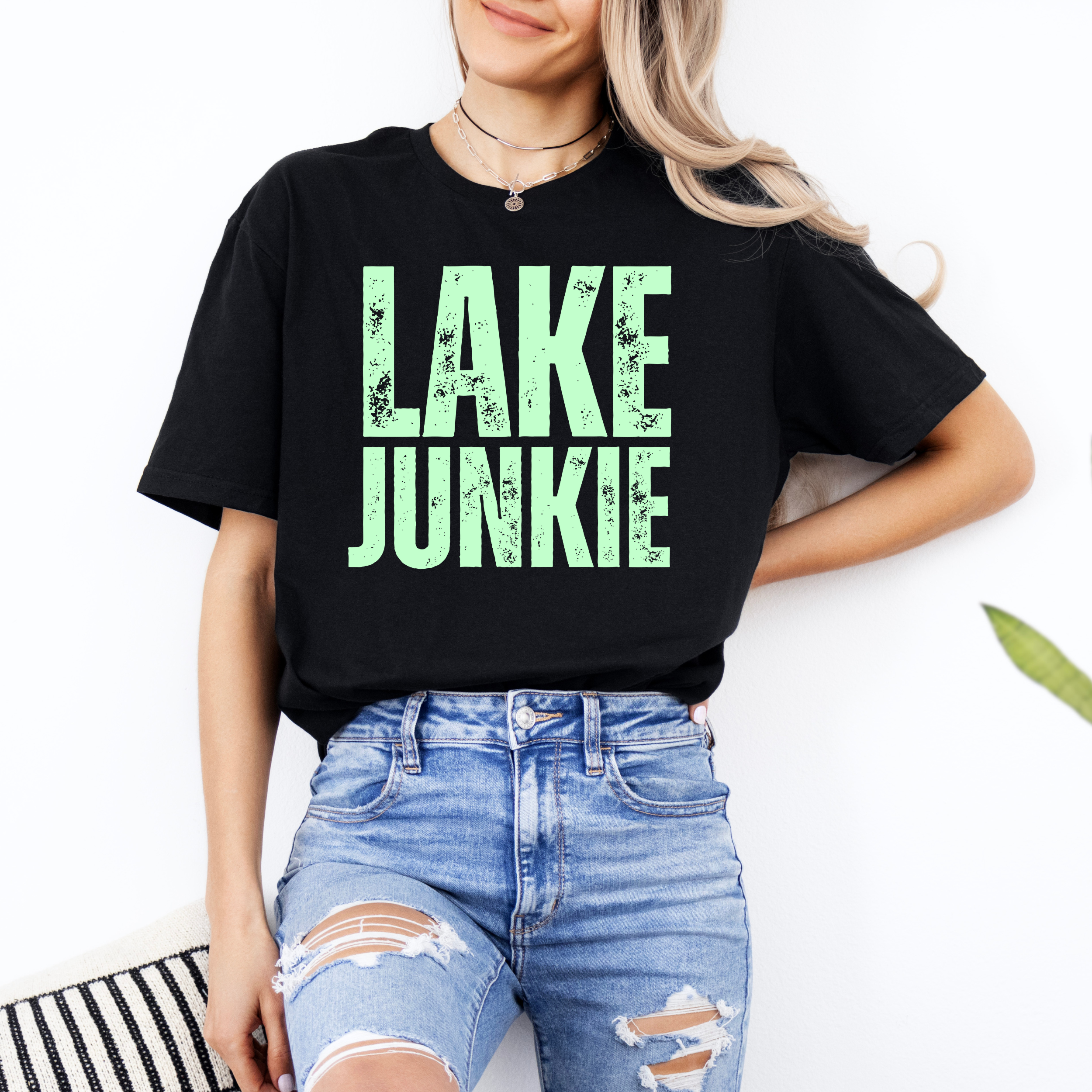 Lake Junkie Shirt | Retro Summer Lake Life Tee