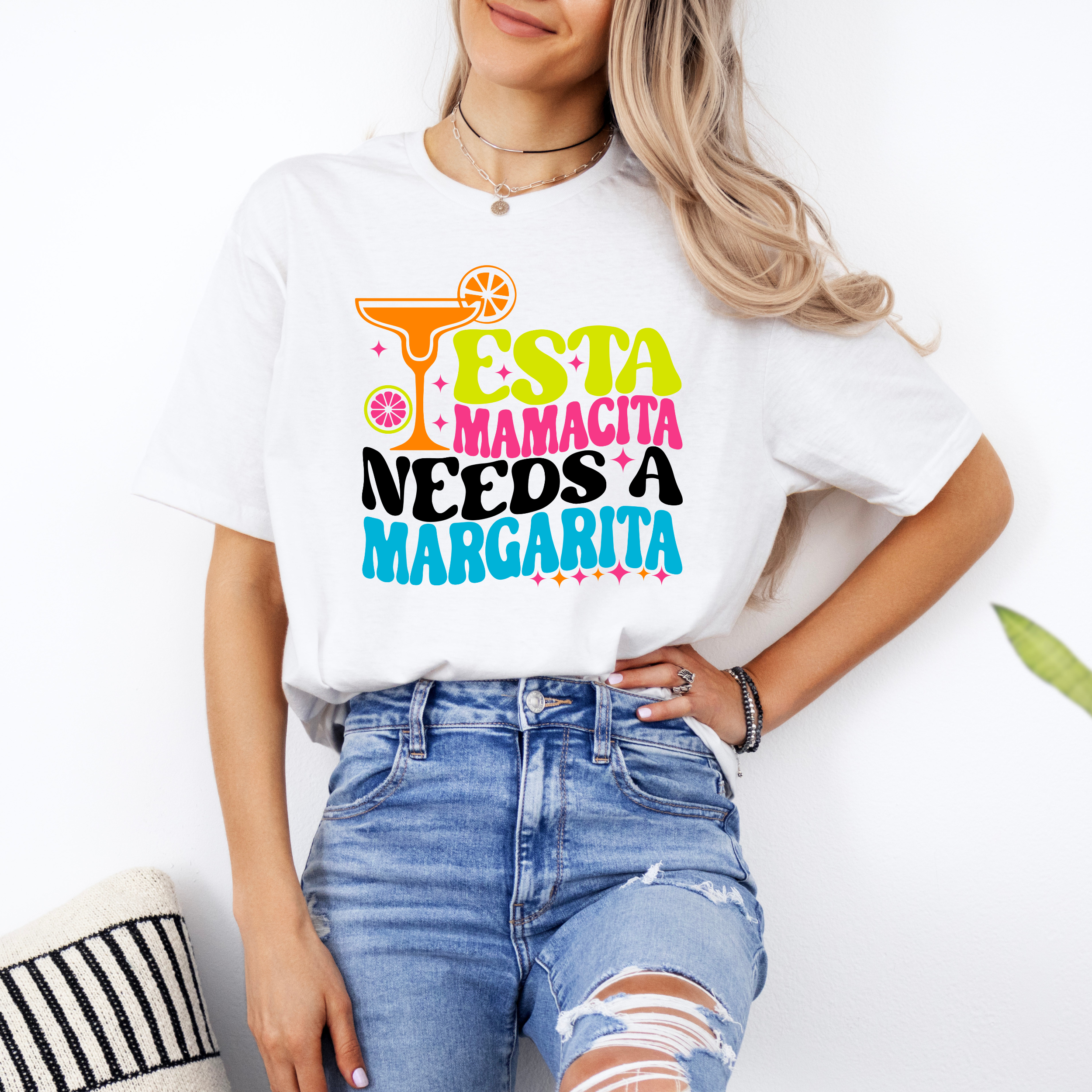 Esta Mamacita Needs a Margarita Graphic Tee