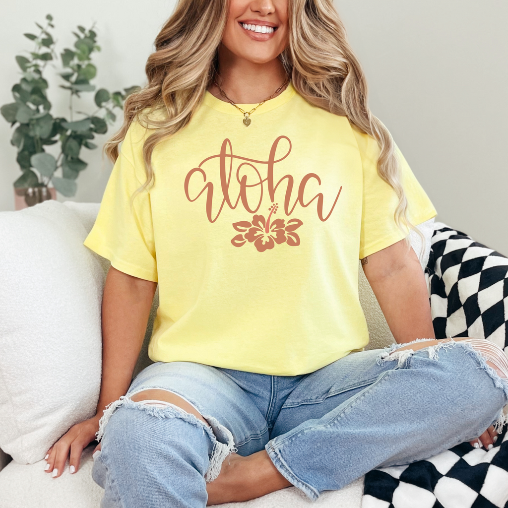 Aloha Shirt | Tropical Vibes Graphic Tee