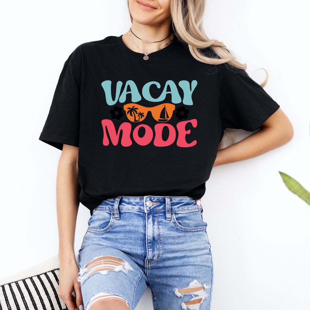 Vacay Mode Graphic Print Tee