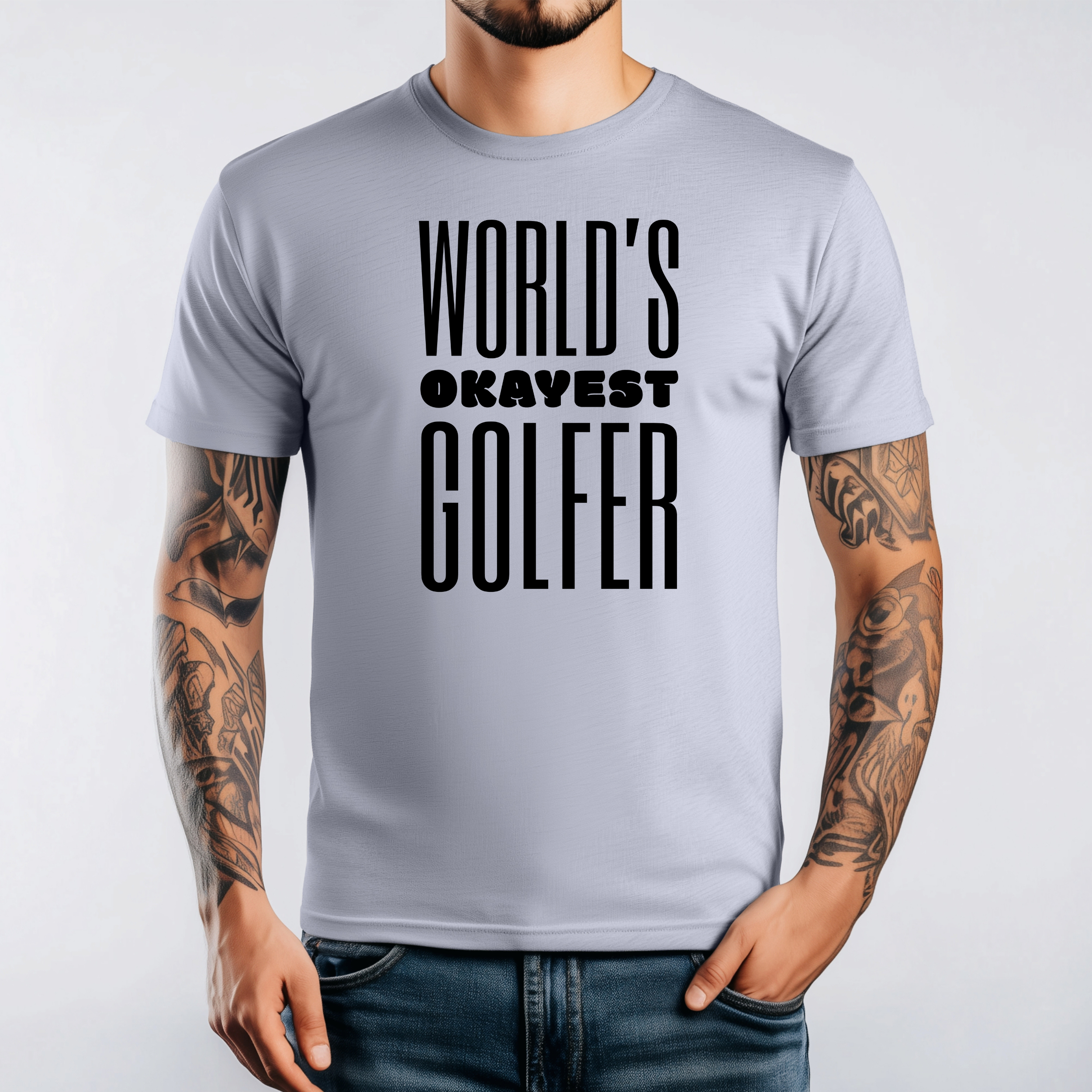 World’s Okayest Golfer Tee