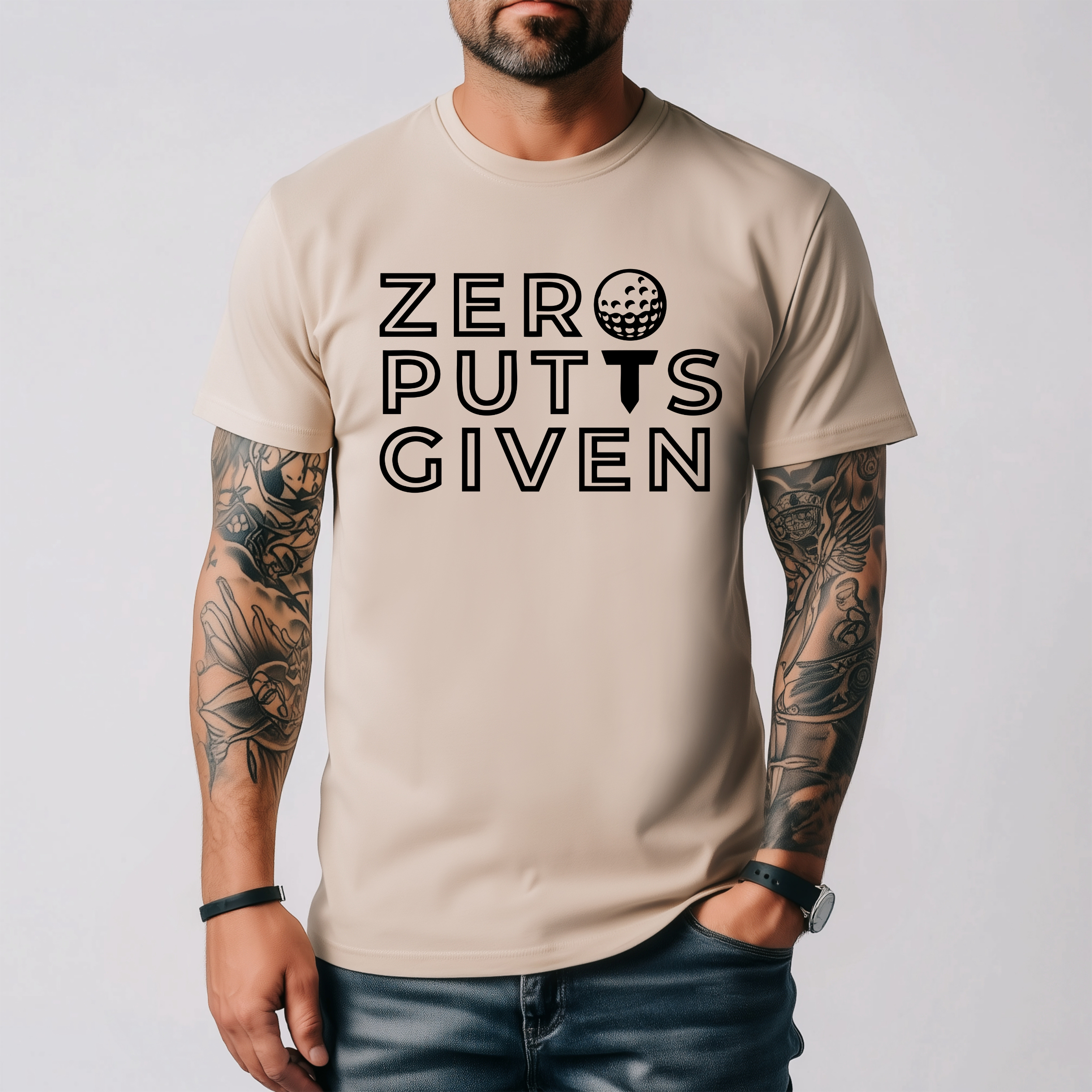 Zero Putts Given Golf T-Shirt
