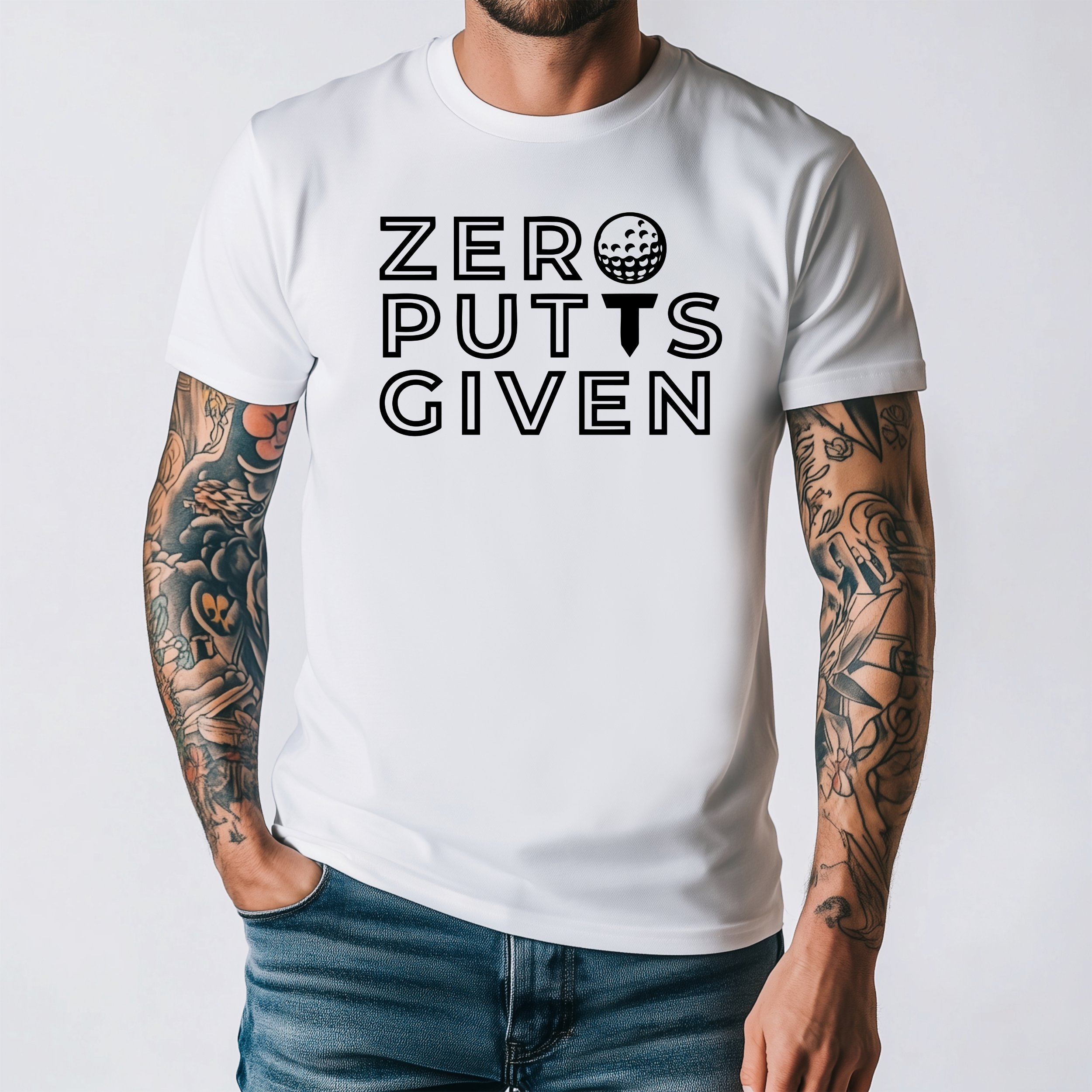Zero Putts Given Golf T-Shirt